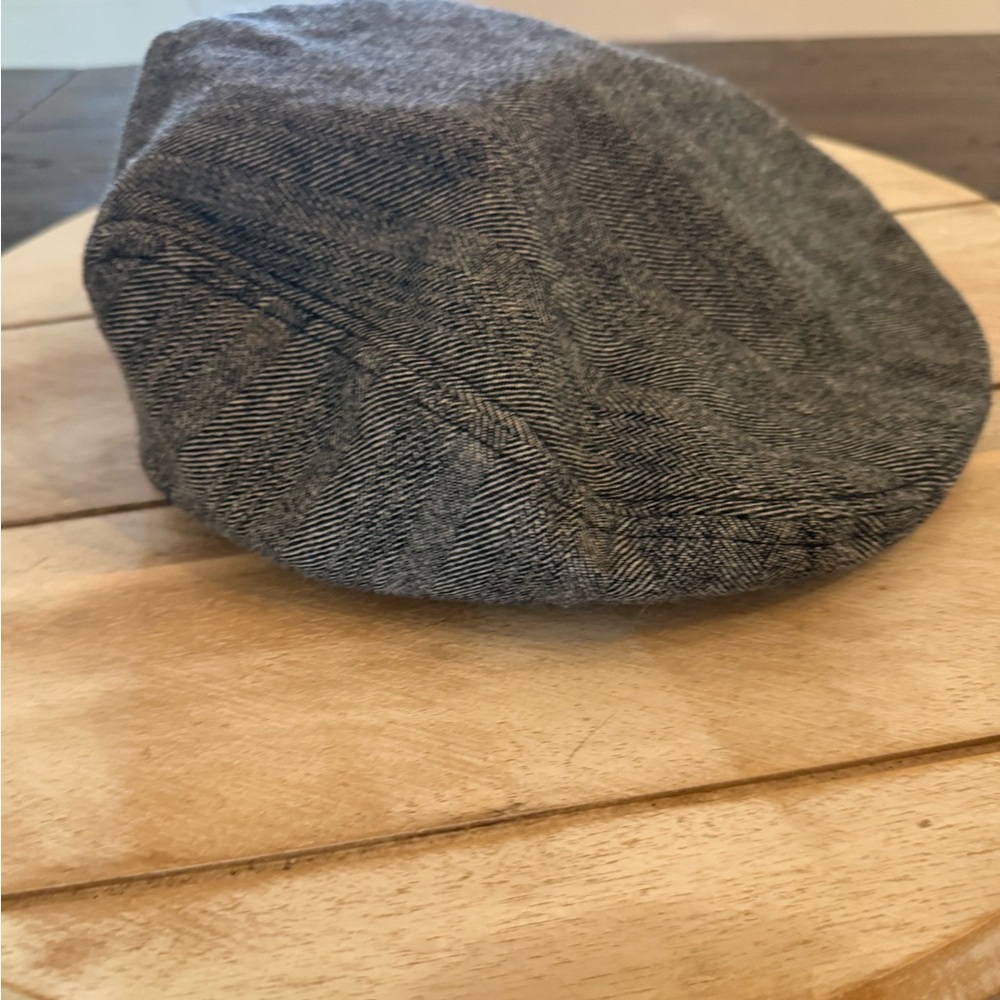 Altamont Black and White Herringbone Cap